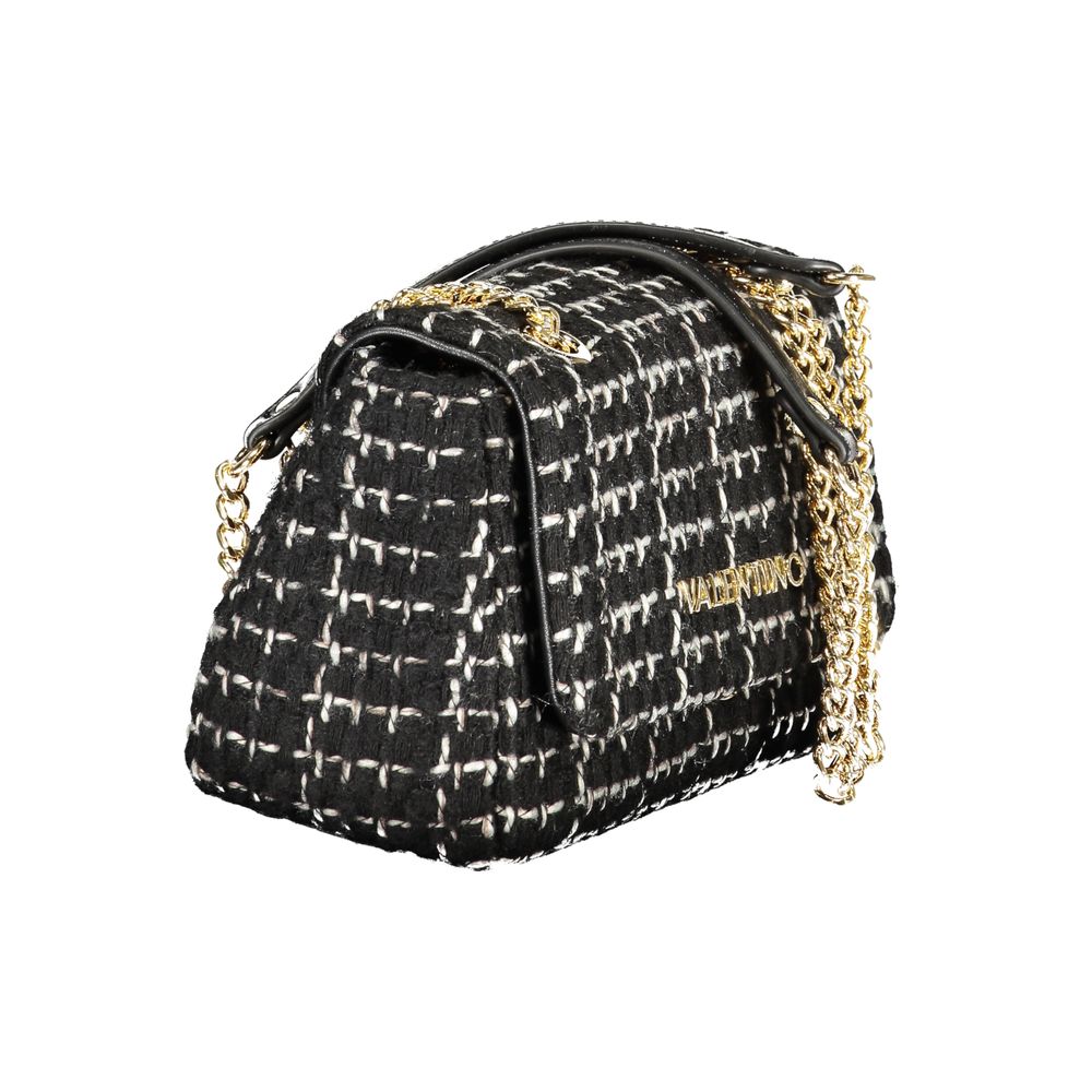 Mario Valentino Nero Polyurethane Women Shoulder Bag